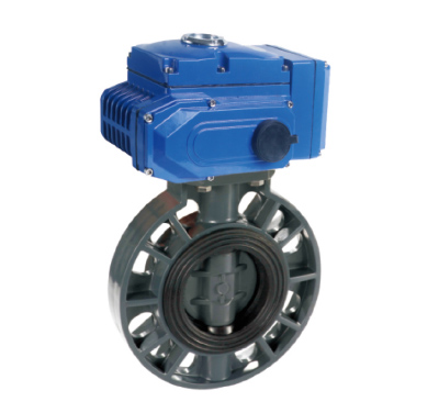 电动PVC蝶阀