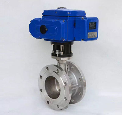 电动不锈钢法兰蝶阀